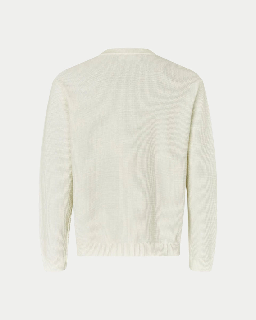 Saklas Knit Sweater Clear Cream