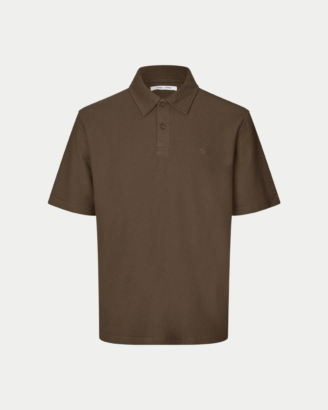 Samsøe Samsøe Sakvistbro Polo Turkish Coffee - Stuen Store Tilburg | De beste herenkleding en -accessoires in Tilburg