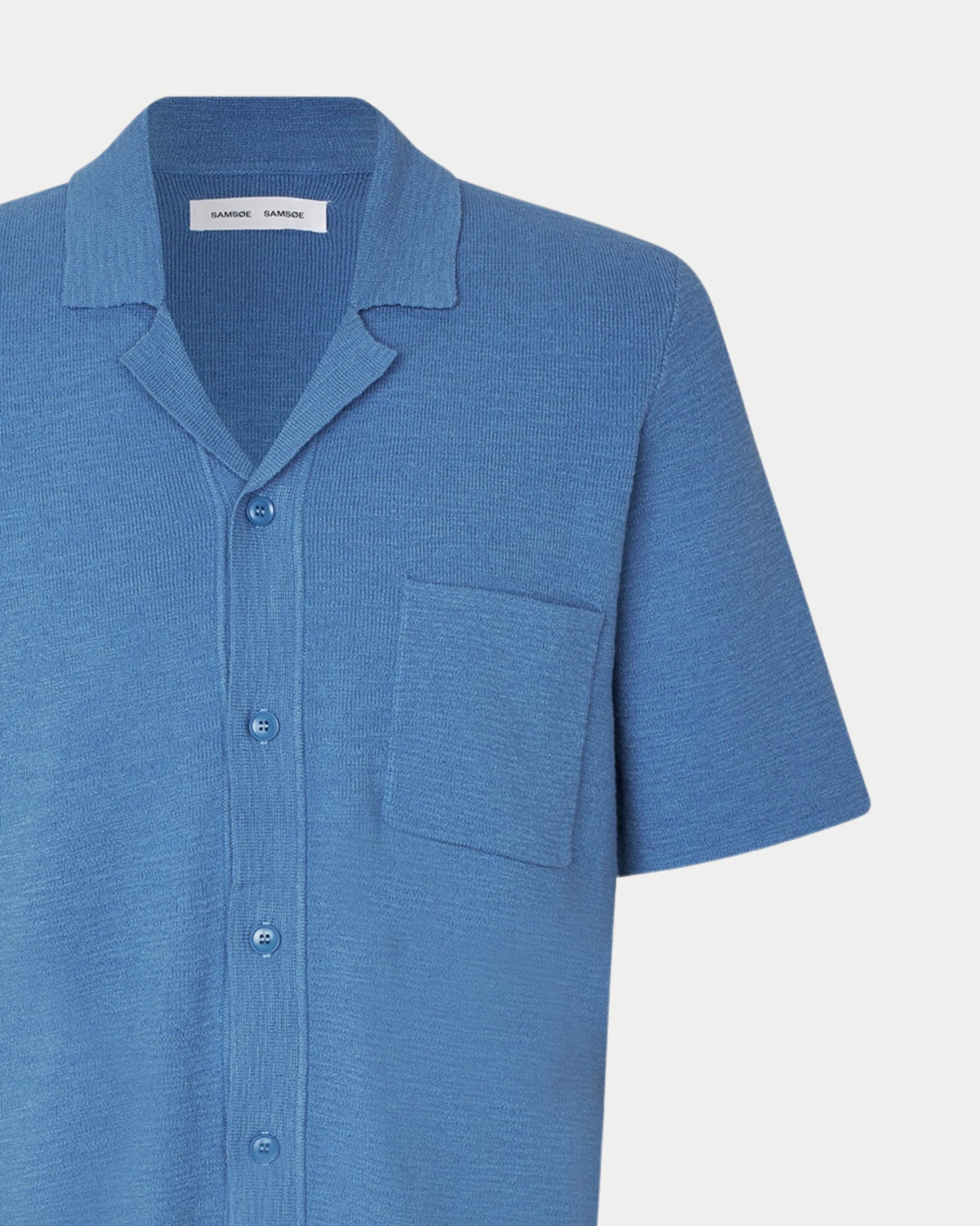 Salarry Shirt Blue Jasper