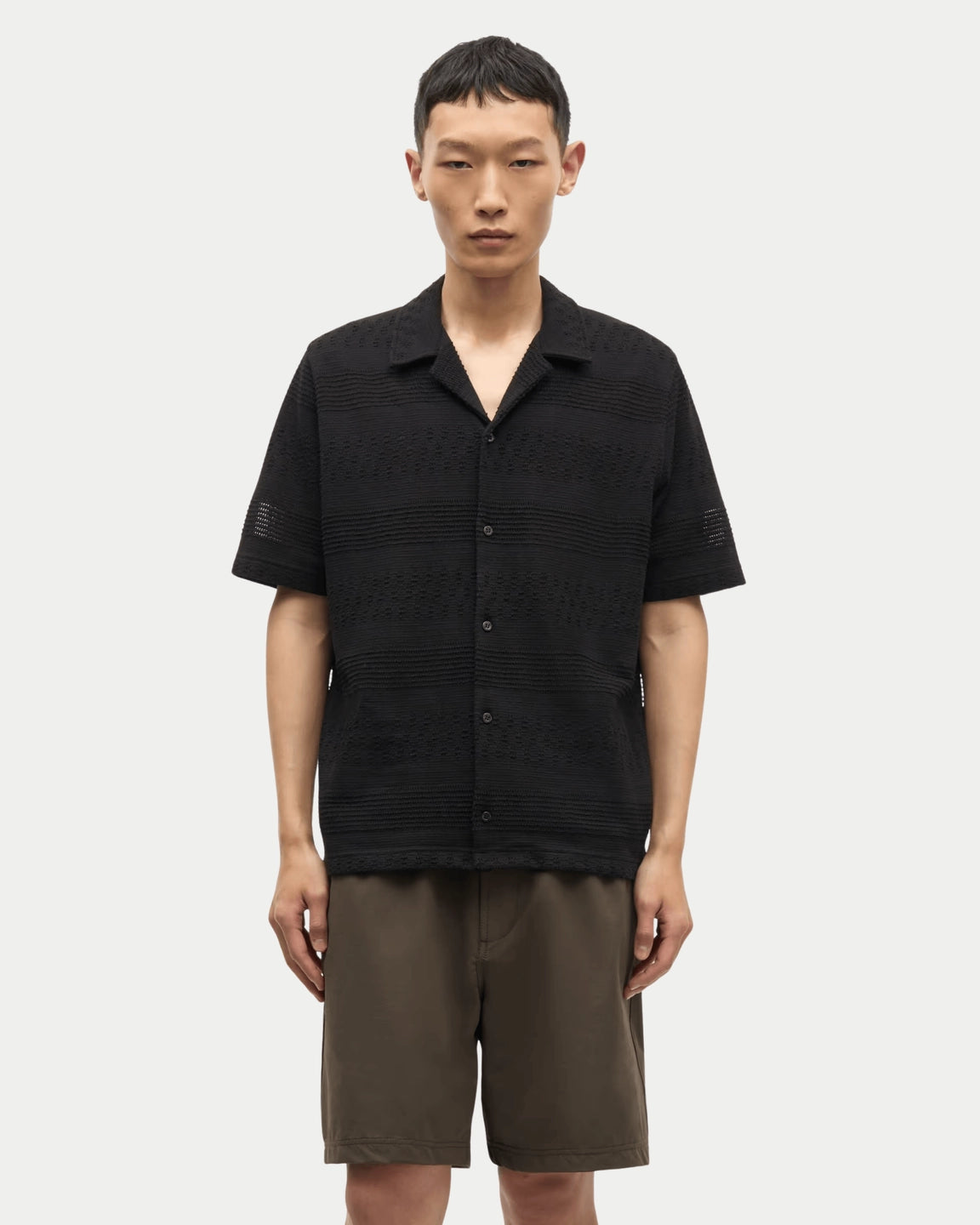 Samsøe Samsøe Samartin Shirt Black - Stuen Store Tilburg | De beste herenkleding en -accessoires