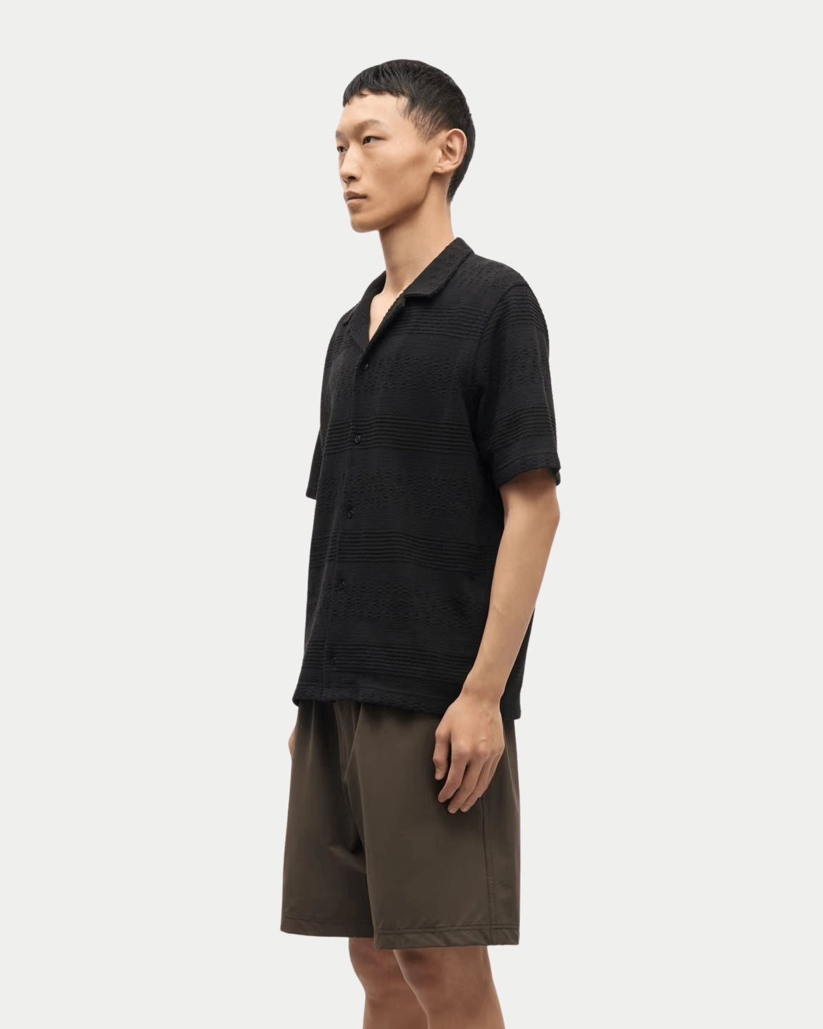 Samsøe Samsøe Samartin Shirt Black - Stuen Store Tilburg | De beste herenkleding en -accessoires