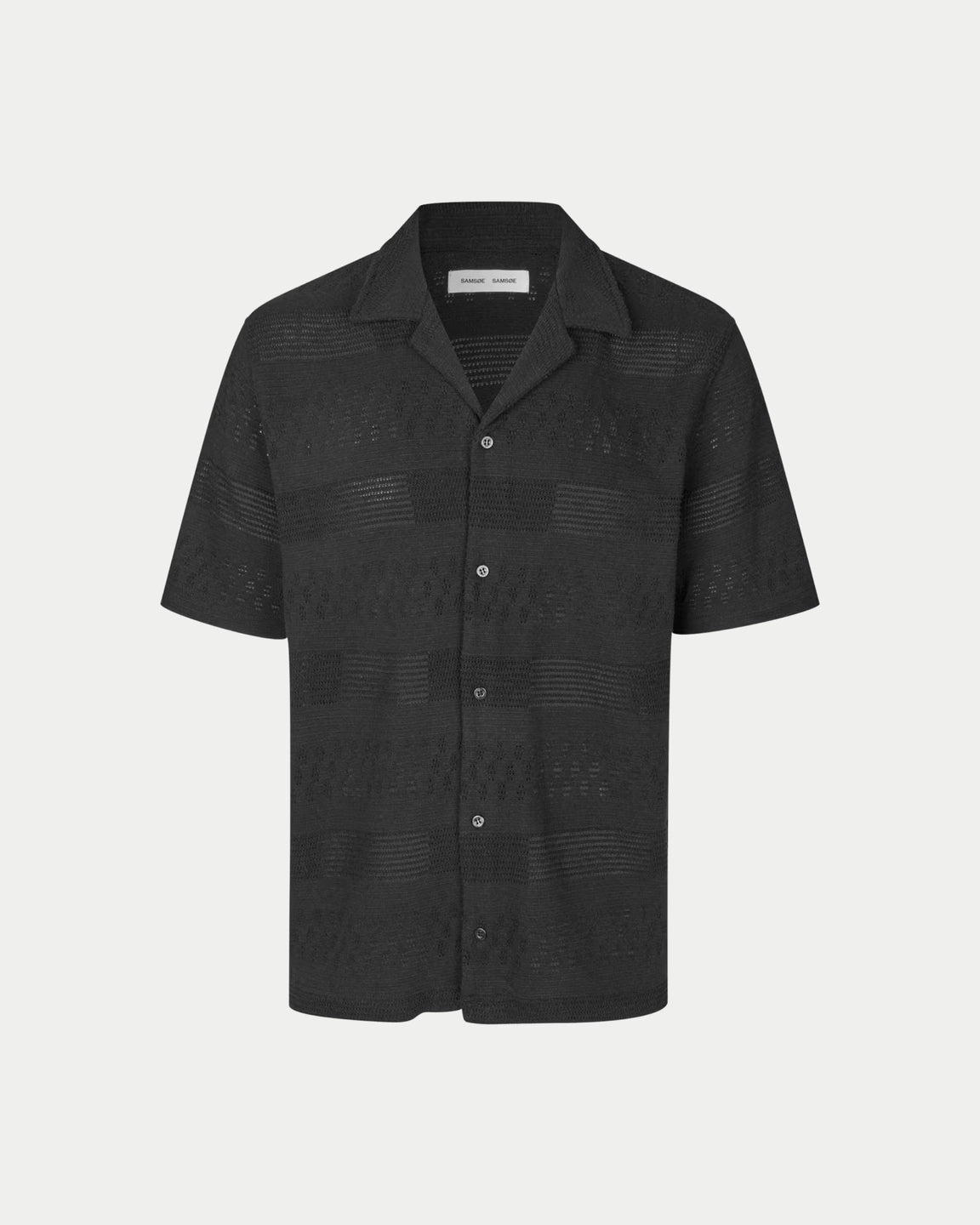 Samsøe Samsøe Samartin Shirt Black - Stuen Store Tilburg | De beste herenkleding en -accessoires