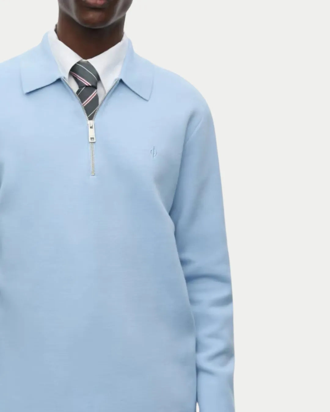 Gunan Turtle Neck Zip Sky Captain