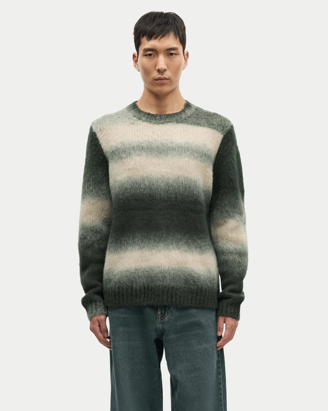 Samsøe Samsøe Safabio Sweater Ombre Gray | Stuen Store Tilburg