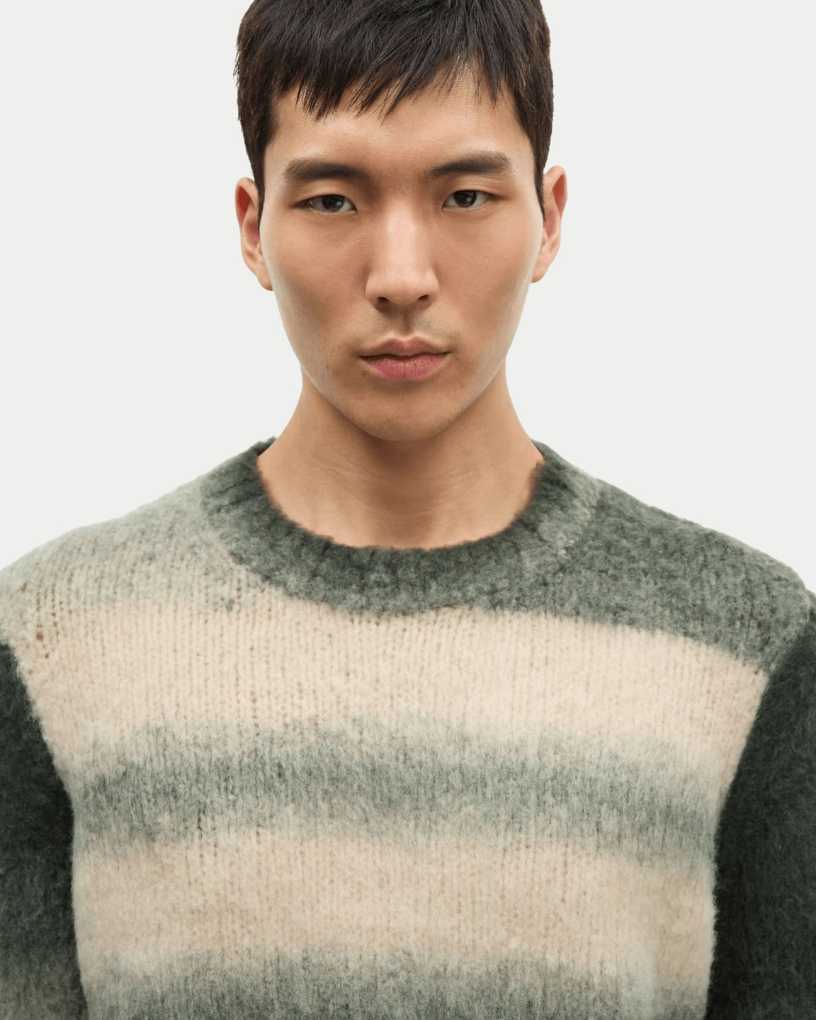 Samsøe Samsøe Safabio Sweater Ombre Gray | Stuen Store Tilburg