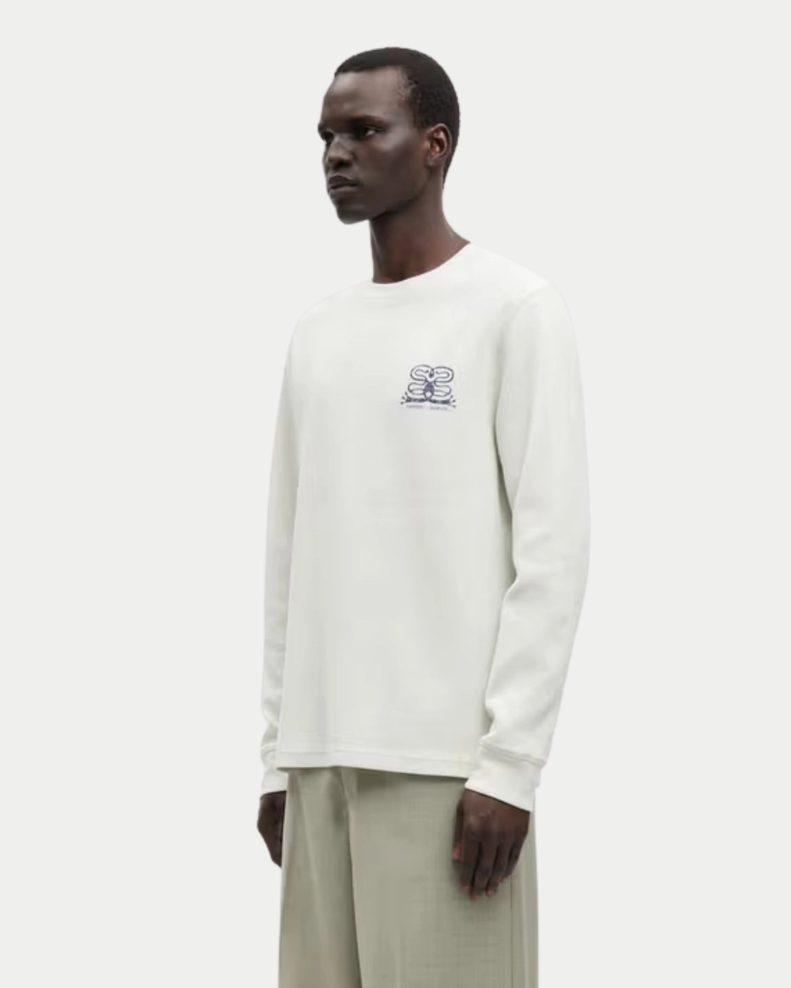 Safellow LS T-shirt Clear Cream