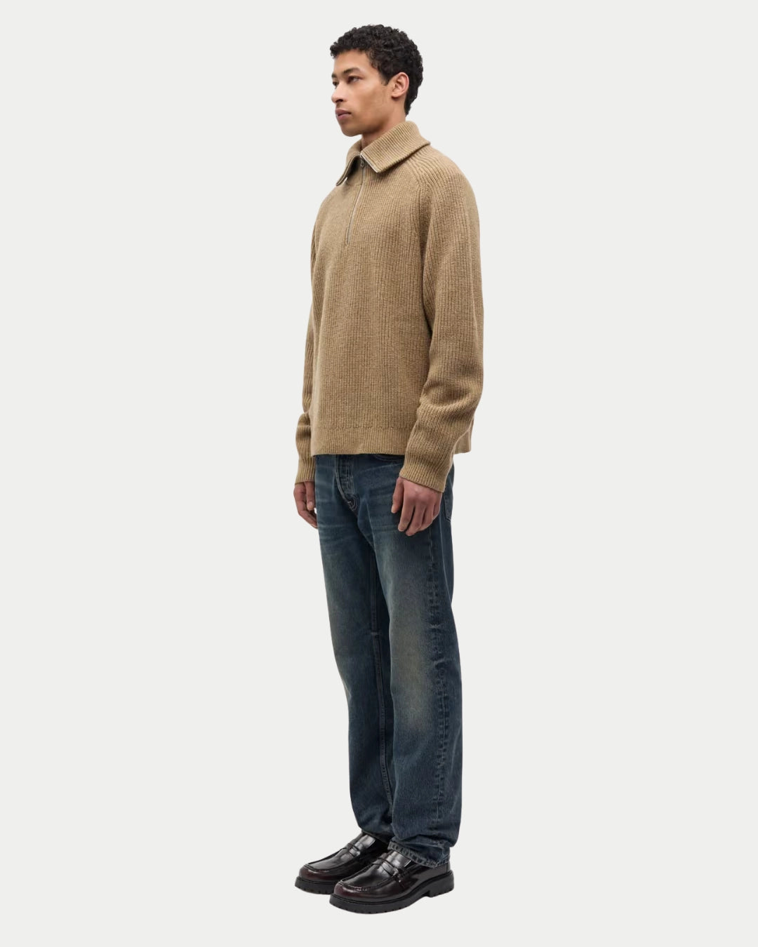 Isak Knit Sweater Turkish Coffee