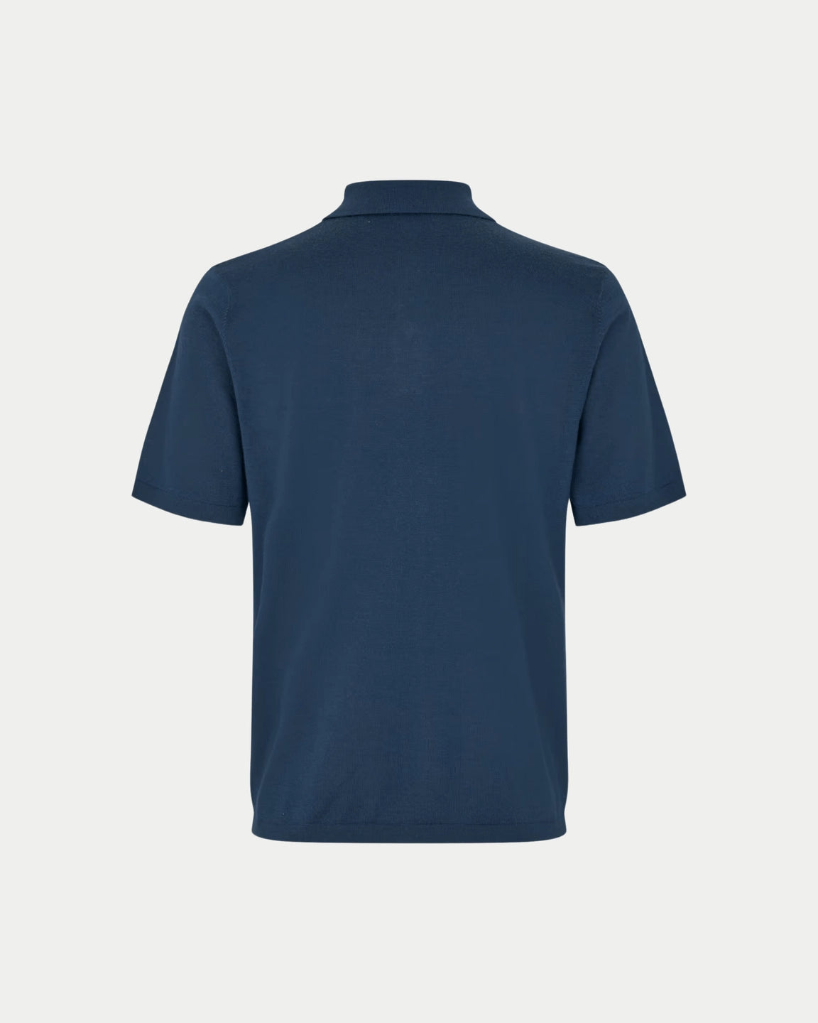 Samsøe Samsøe Sarowan Knit Polo Insignia Blue - Stuen Store Tilburg | De beste herenkleding en -accessoires