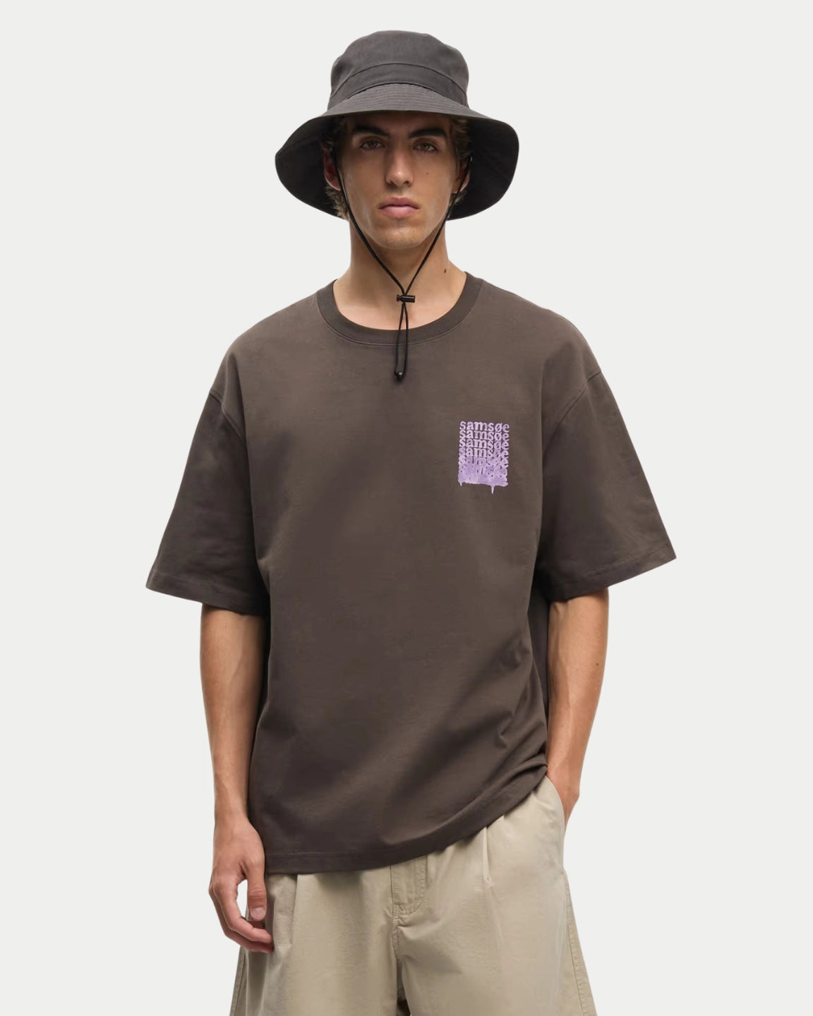 Samsøe Samsøe Sasteven T-shirt Orchid Melt - Stuen Store Tilburg | De beste herenkleding en -accessoires in Tilburg
