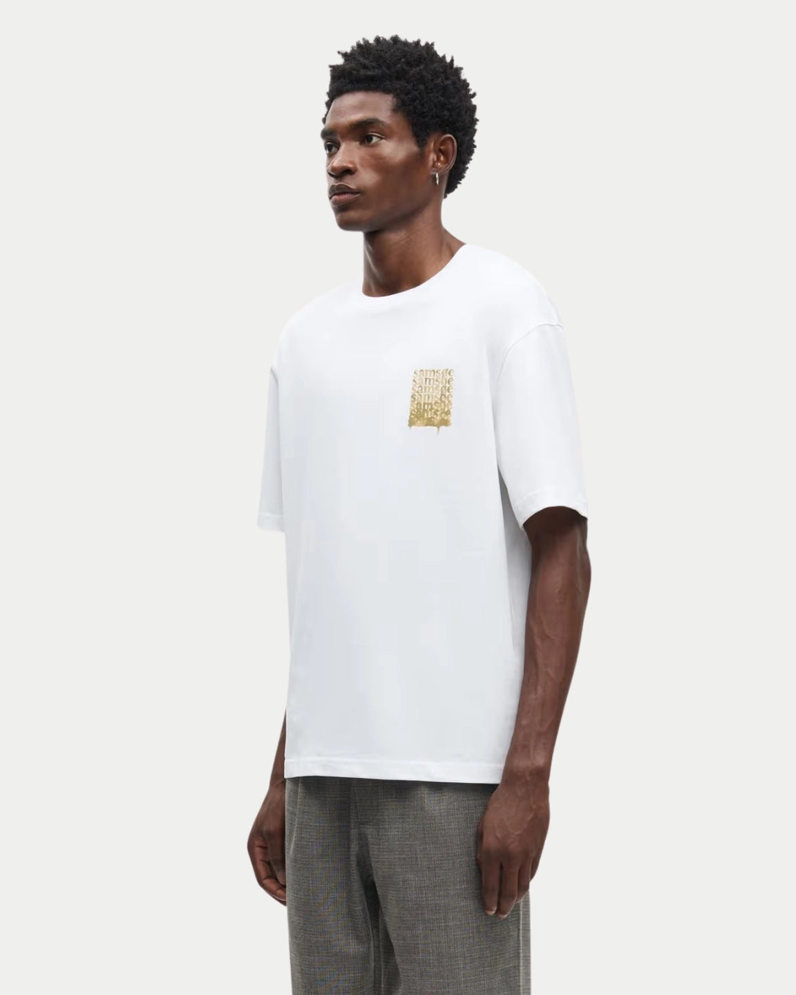 Samsøe Samsøe Sasteven T-shirt Yellow Melt - Stuen Store Tilburg | De beste herenkleding en -accessoires in Tilburg