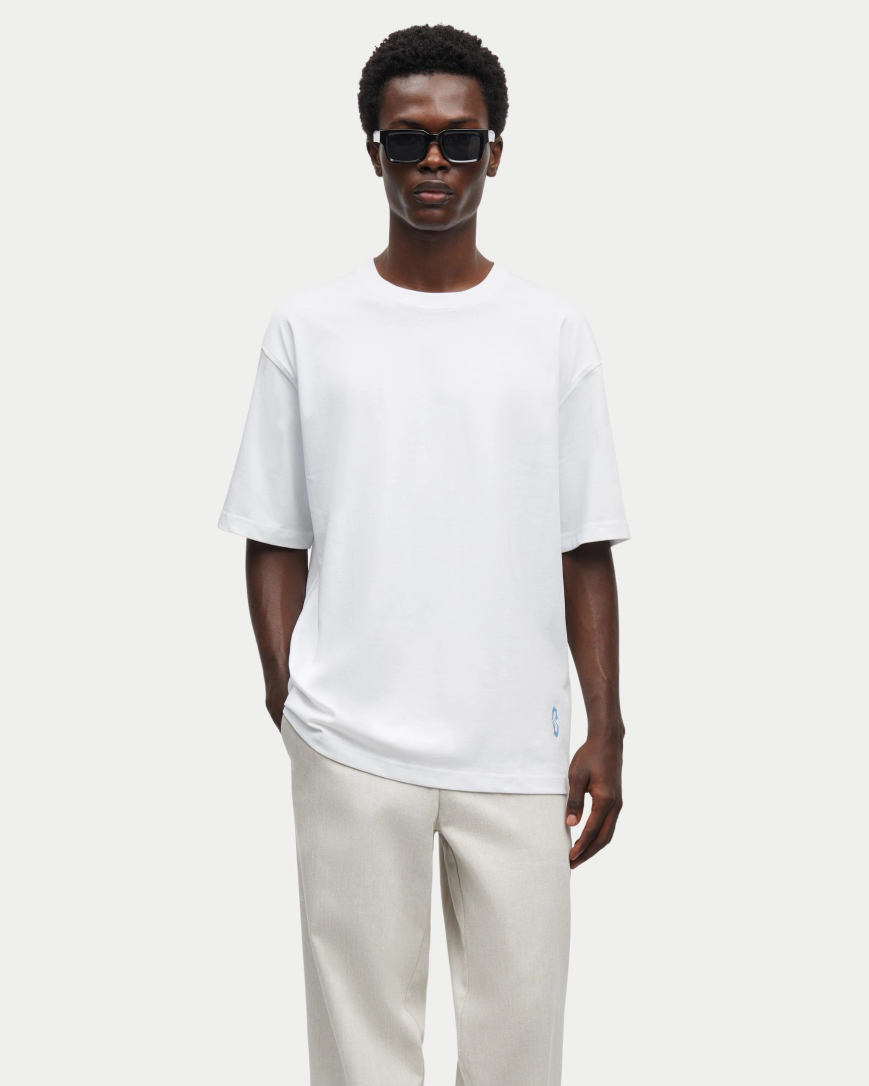 Saswirl T-shirt Swirl Blue Jasper