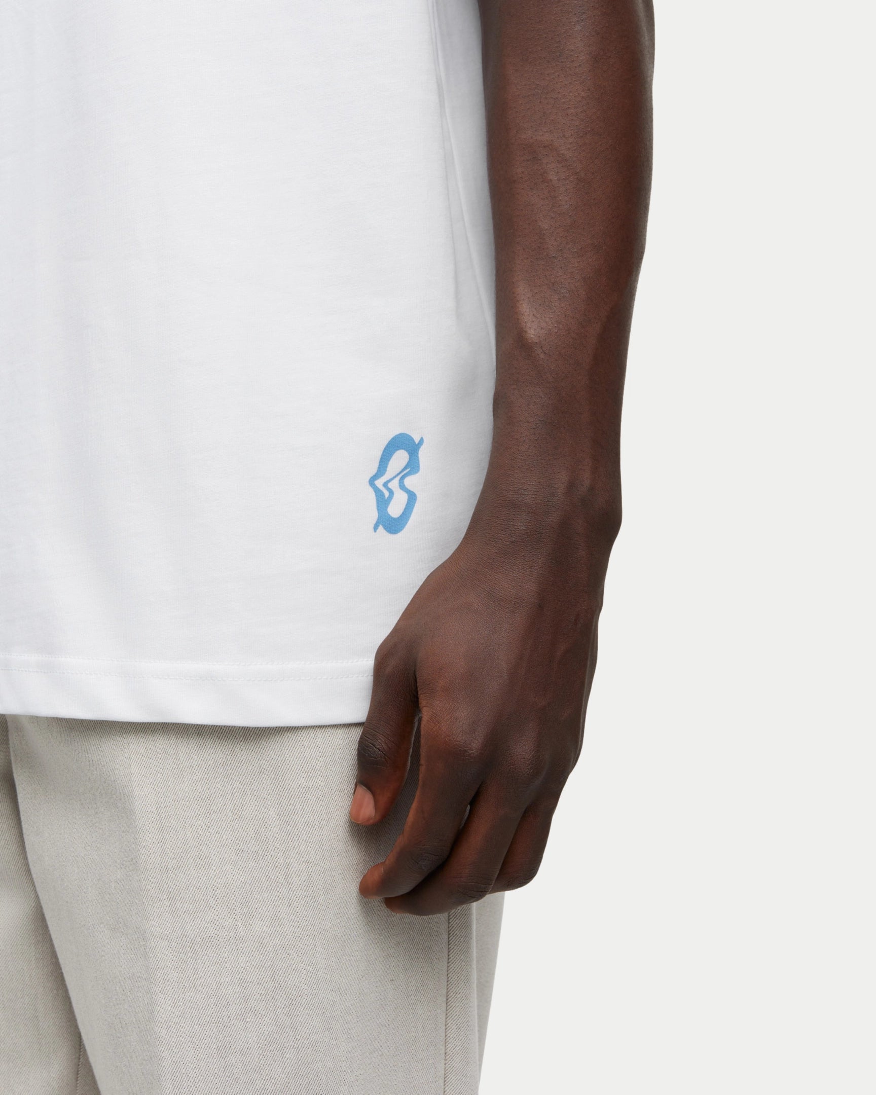 Saswirl T-shirt Swirl Blue Jasper