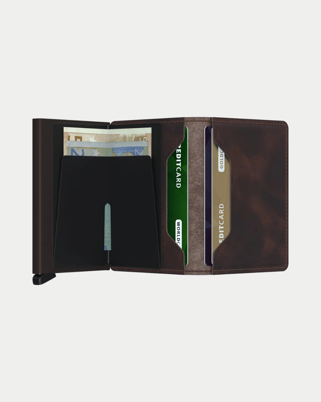 Secrid Slimwallet Vintage Chocolate — Portemonnee | Stuen Store Tilburg