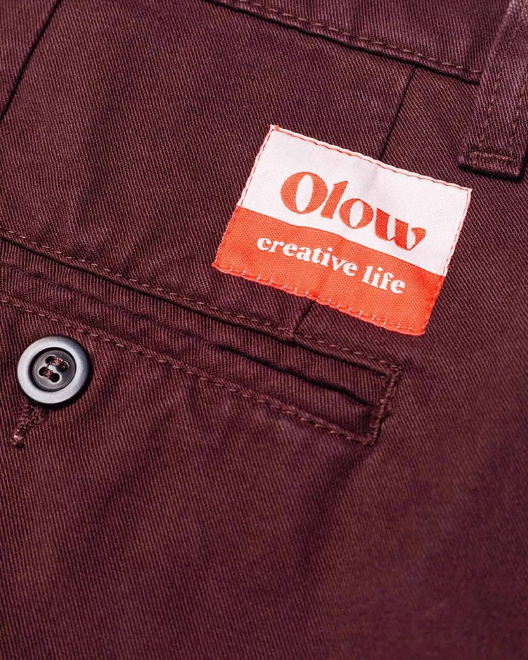 Olow Sembo Trousers Chocolat, Bruine broeken | Stuen Store Tilburg