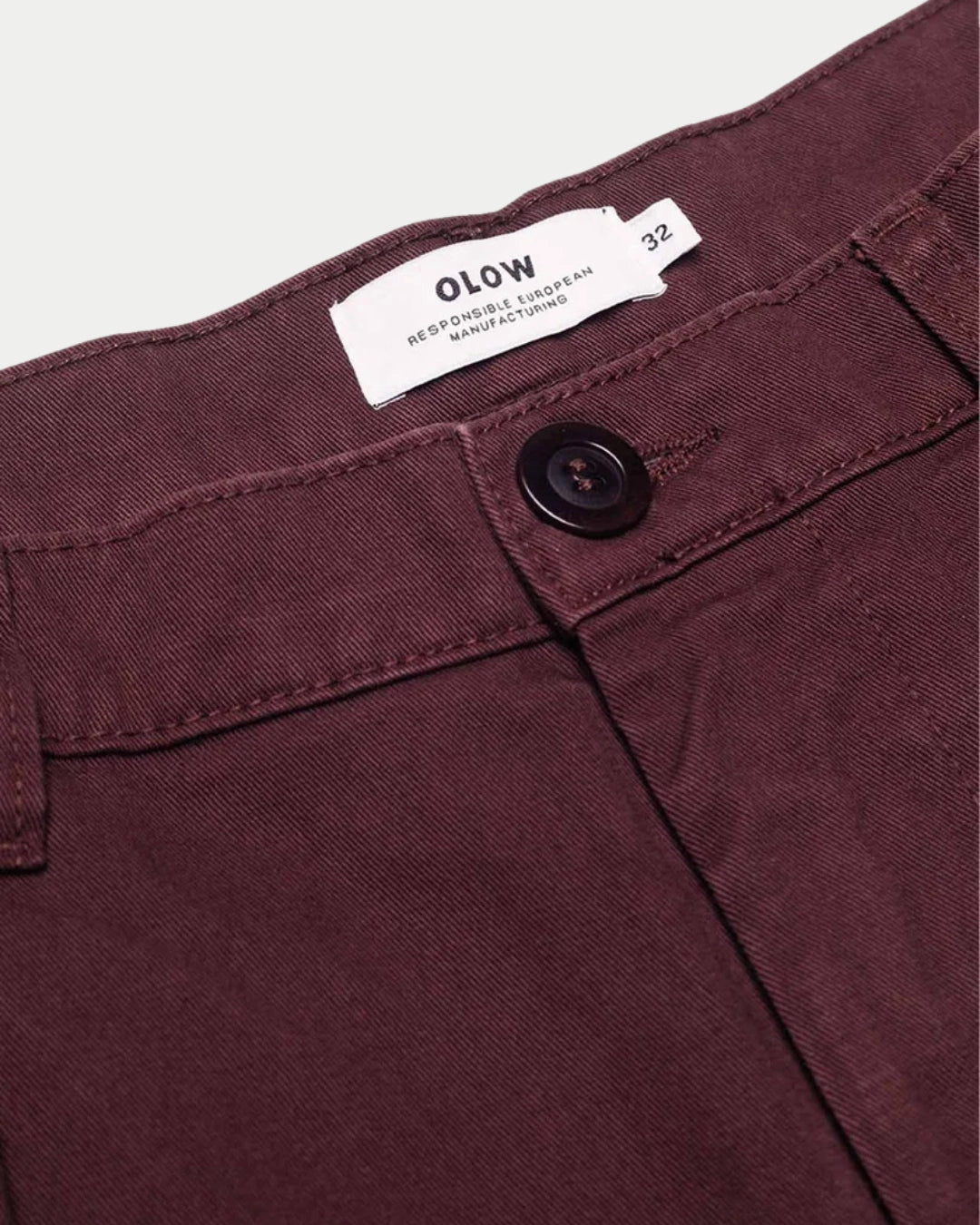 Olow Sembo Trousers Chocolat, Bruine broeken | Stuen Store Tilburg