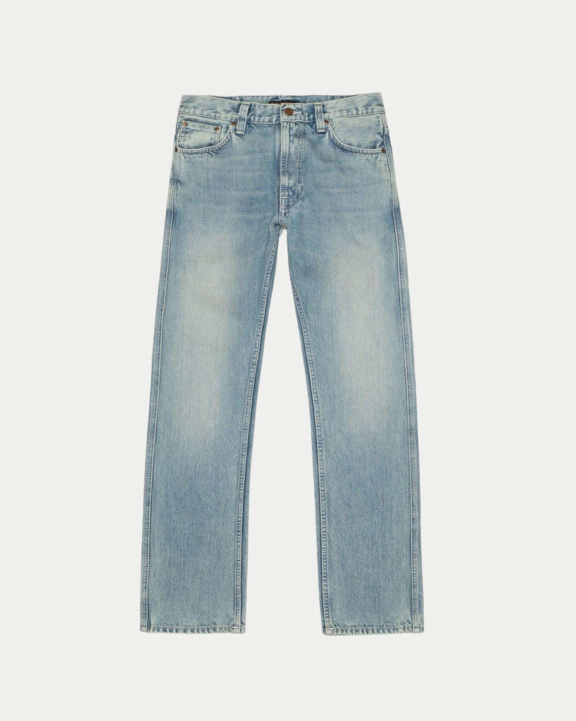 Nudie Jeans Slim Jim Summer Dirt — Slim fit Jeans | Stuen Store Tilburg
