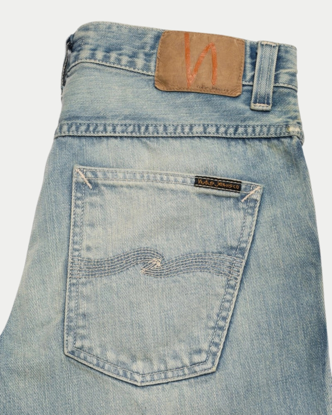 Nudie Jeans Slim Jim Summer Dirt — Slim fit Jeans | Stuen Store Tilburg