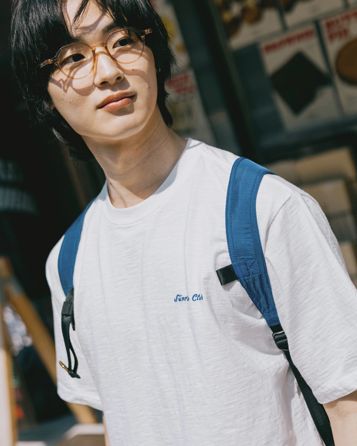 Kappy Slub Cotton Half T-shirt White - Stuen Store Tilburg | De beste herenkleding en -accessoires