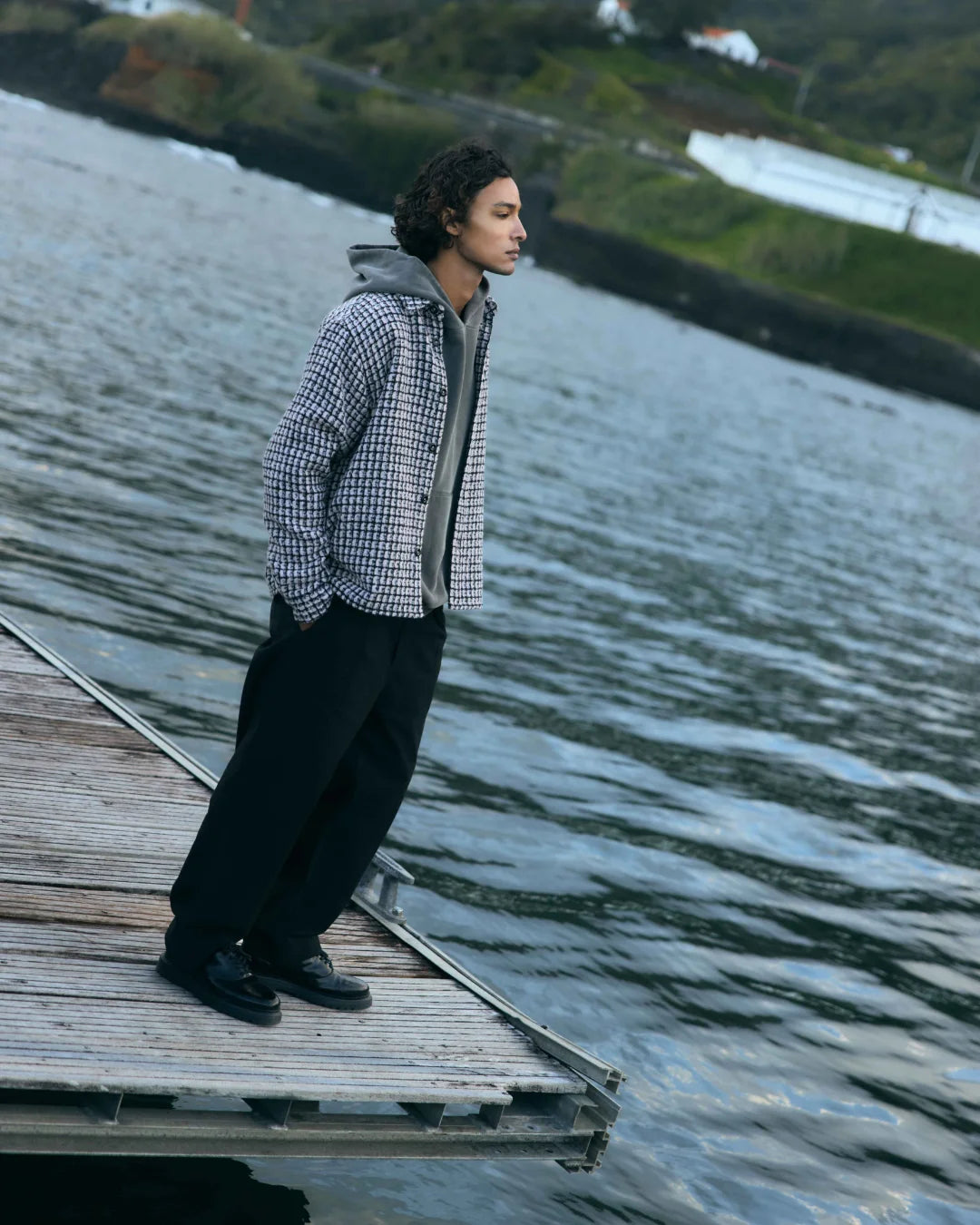 Law Of The Sea Sounder Check Overshirt Huckleberry, Roze overshirt | Stuen Store Tilburg