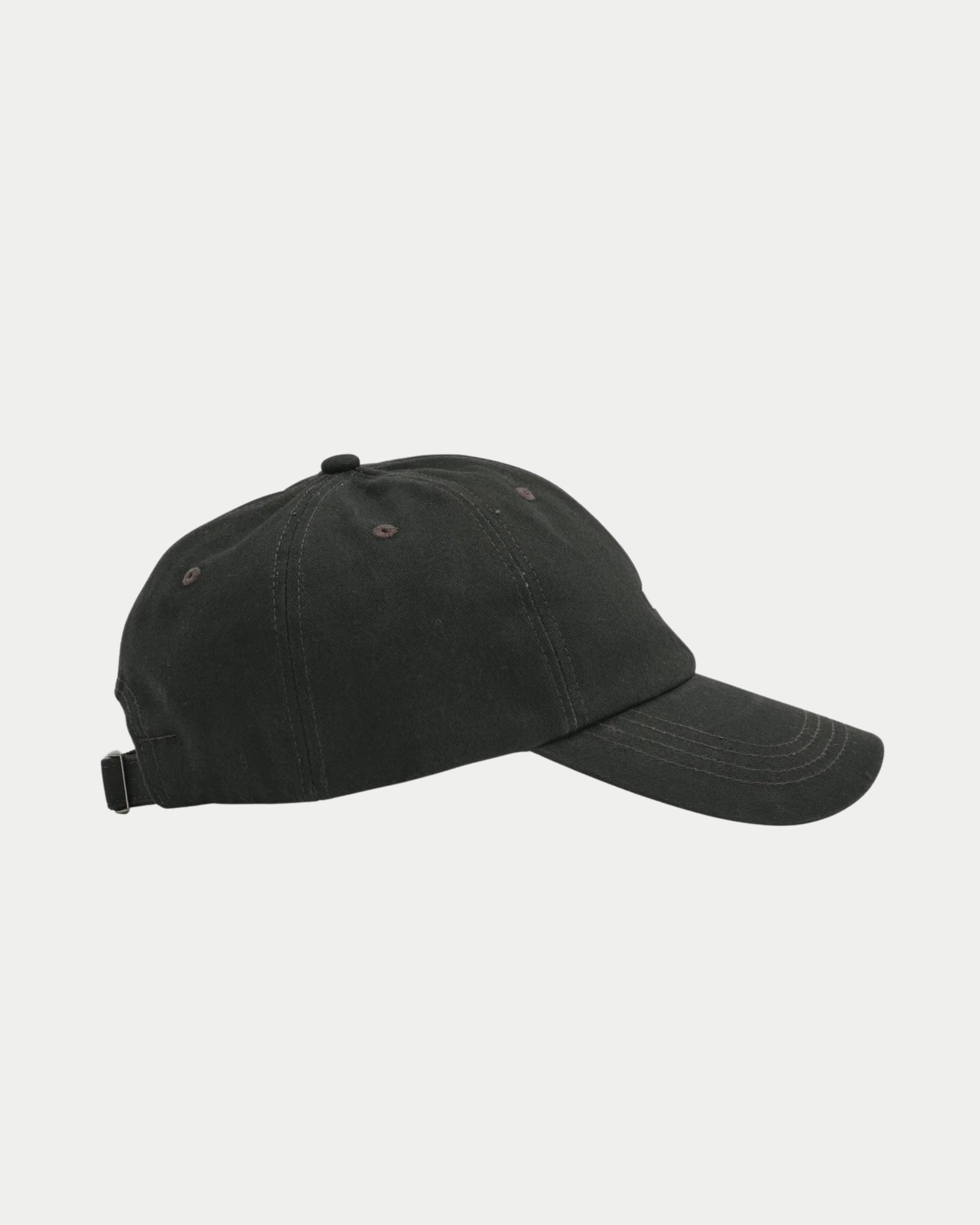 Spencer Sports Cap Pigment Cotton Black