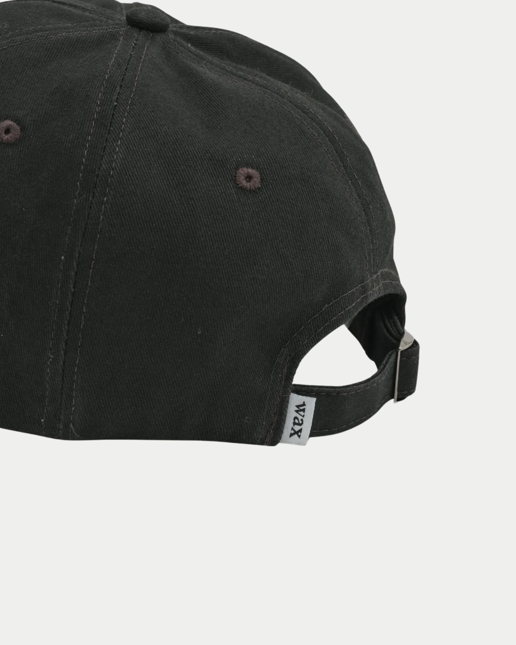 Spencer Sports Cap Pigment Cotton Black