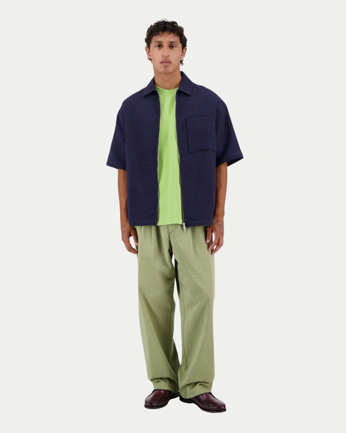 Castart Stonewash T-Shirt Green — comfortabel stonewashed T-shirt in een zomerse groene kleur T-shirts | Stuen Store Tilburg