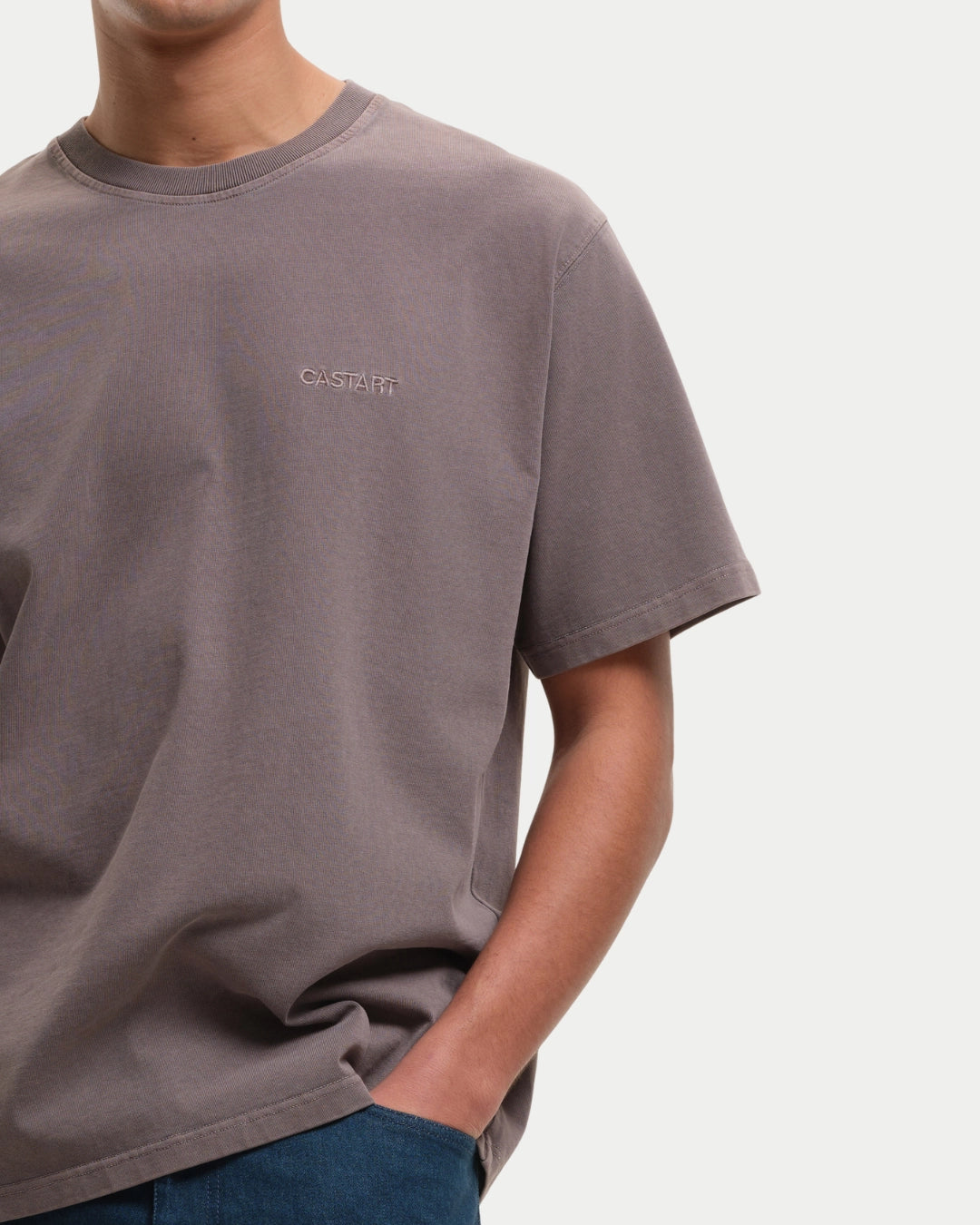 T-shirt délavé noir