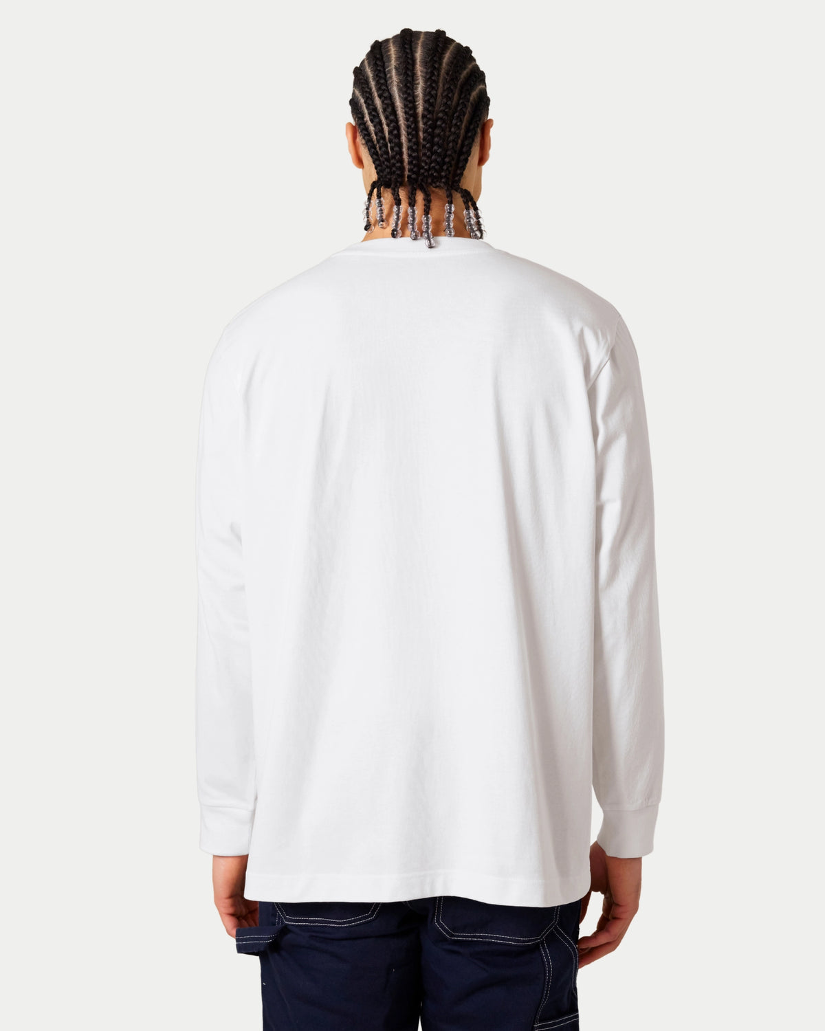 Stuen Longsleeve Shirt White — kwaliteit van onze Basic Tee, maar dan T-shirts | Stuen Store Tilburg