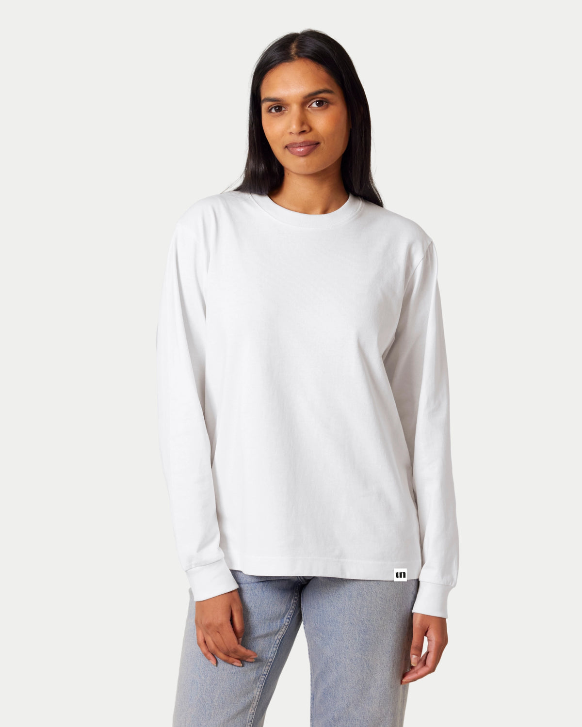 Stuen Longsleeve Shirt White — kwaliteit van onze Basic Tee, maar dan T-shirts | Stuen Store Tilburg