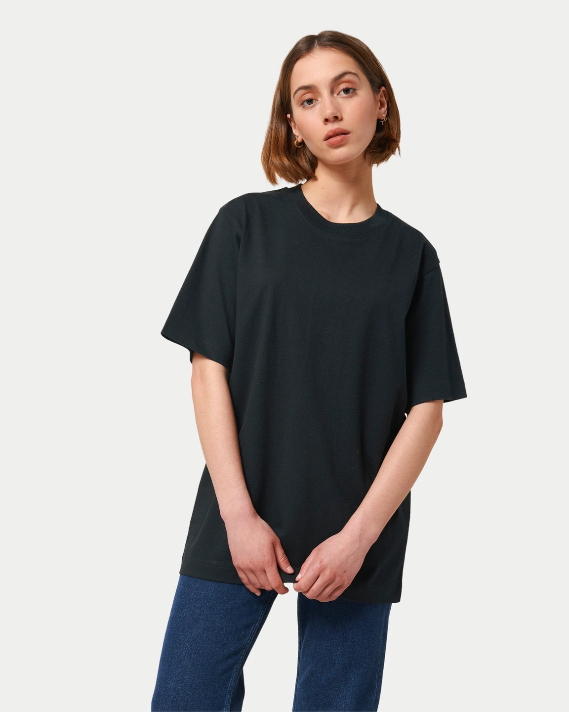 Stuen Basic Tee Black — Regular fit T-shirts | Stuen Store Tilburg