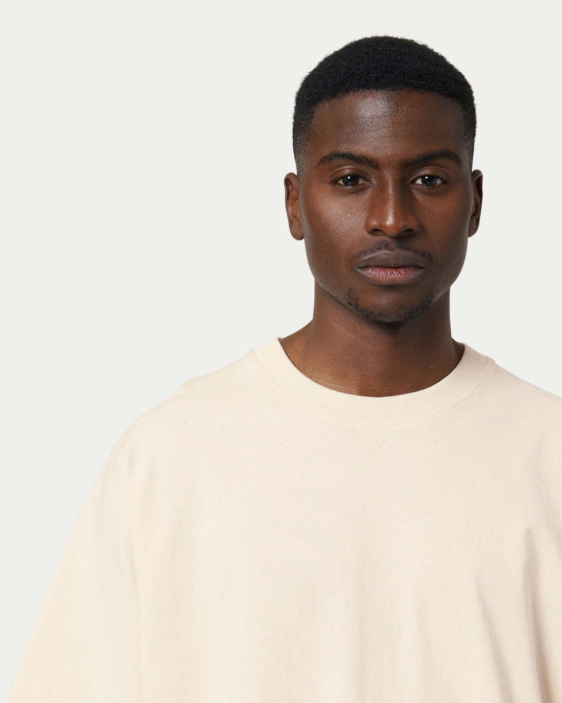 Stuen Basic Tee Natural Raw — Regular fit T-shirts | Stuen Store Tilburg