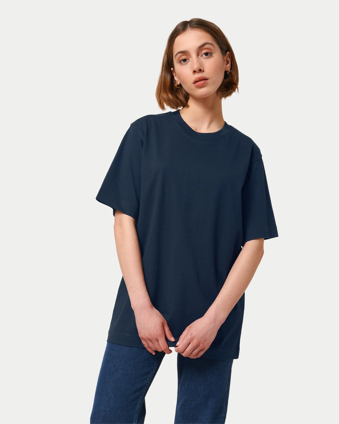 Stuen Basic Tee Navy — Regular fit T-shirts | Stuen Store Tilburg