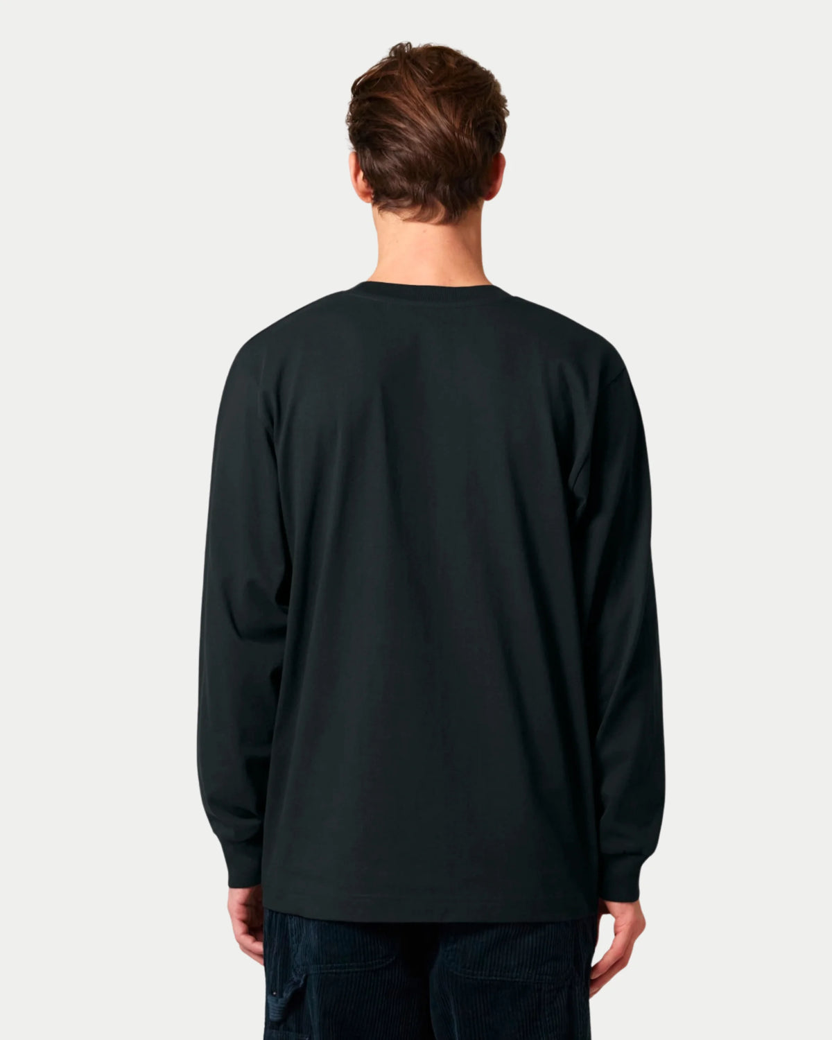 Stuen Longsleeve Shirt Black — kwaliteit van onze Basic Tee, maar dan T-shirts | Stuen Store Tilburg