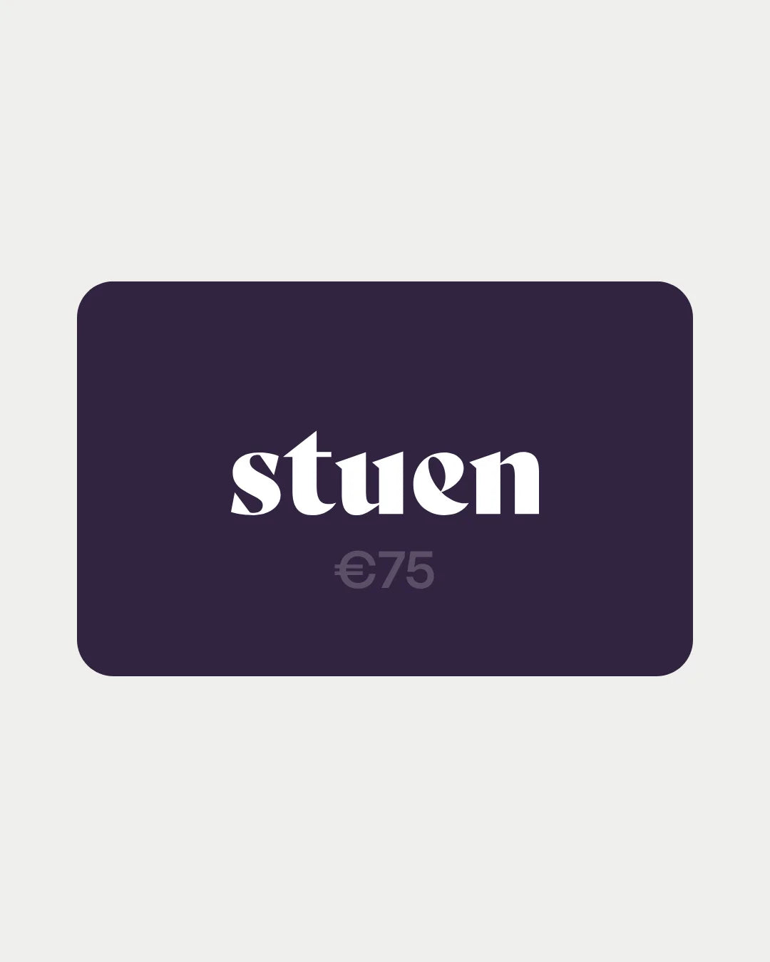 Stuen Store Giftcard — Perfect om als cadeau te geven, nog beter | Stuen Store Tilburg