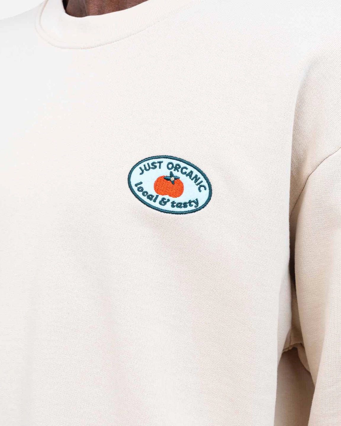 Olow Sweater Lunch Time Creme - Stuen Store Tilburg | De beste herenkleding en -accessoires