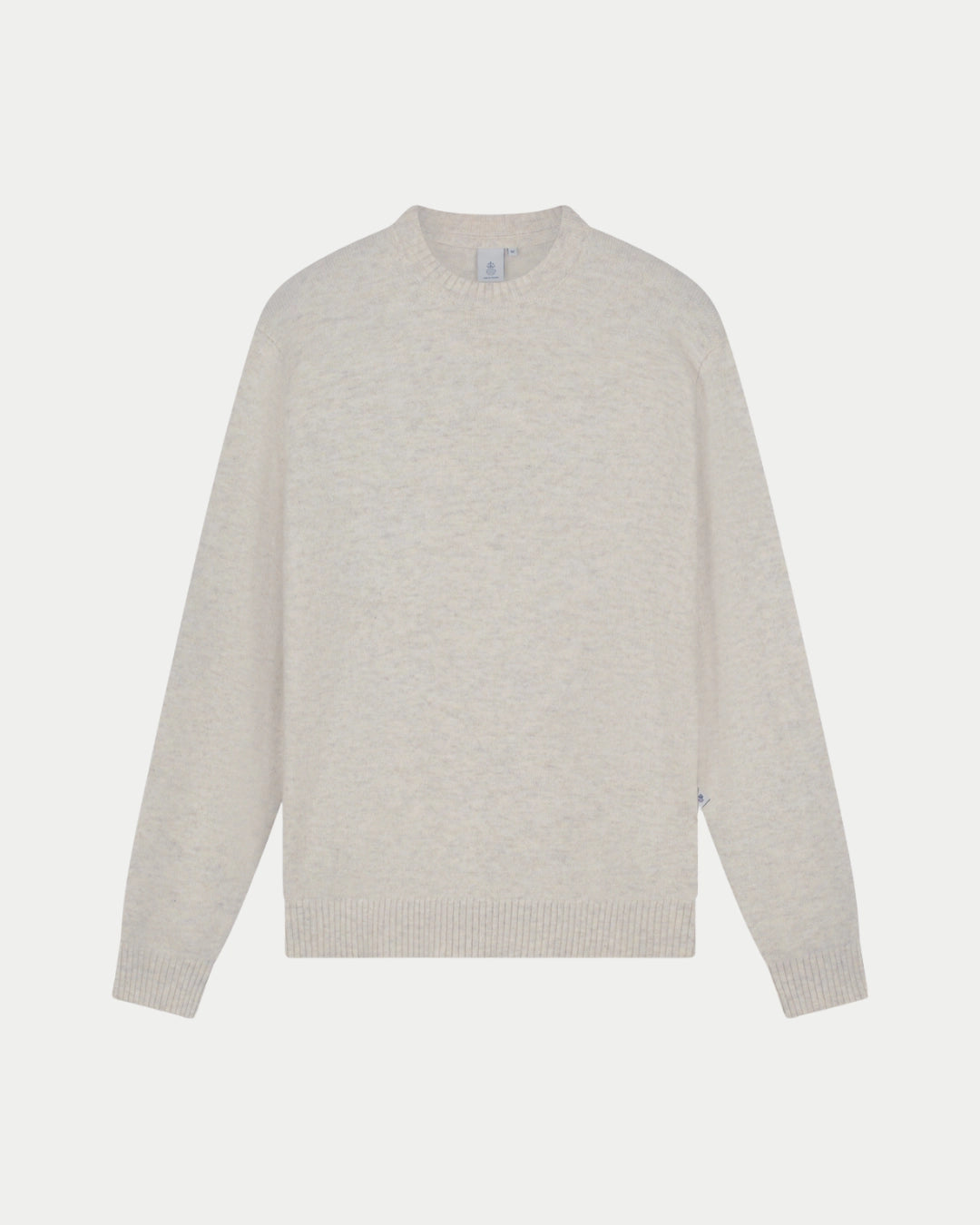 Law Of The Sea Syrinx Knitted Crewneck Coconut Milk, Beige sweater | Stuen Store Tilburg
