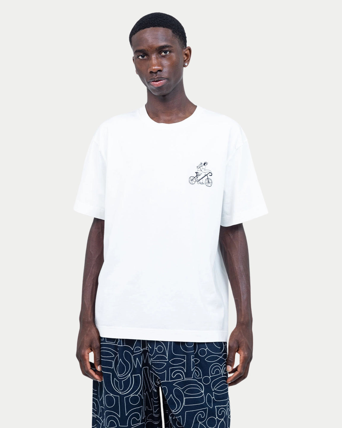 Olow T-shirt Citizen Ecru — Loose fit, katoen T-shirts | Stuen Store Tilburg