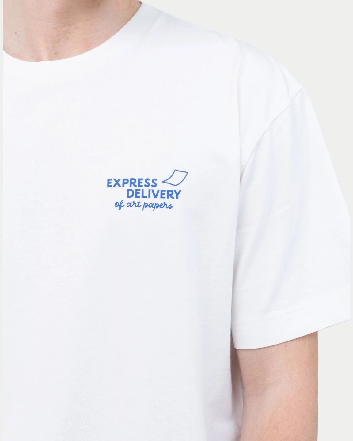 Olow T-shirt Cruiser Ecru — Loose fit, katoen T-shirts | Stuen Store Tilburg