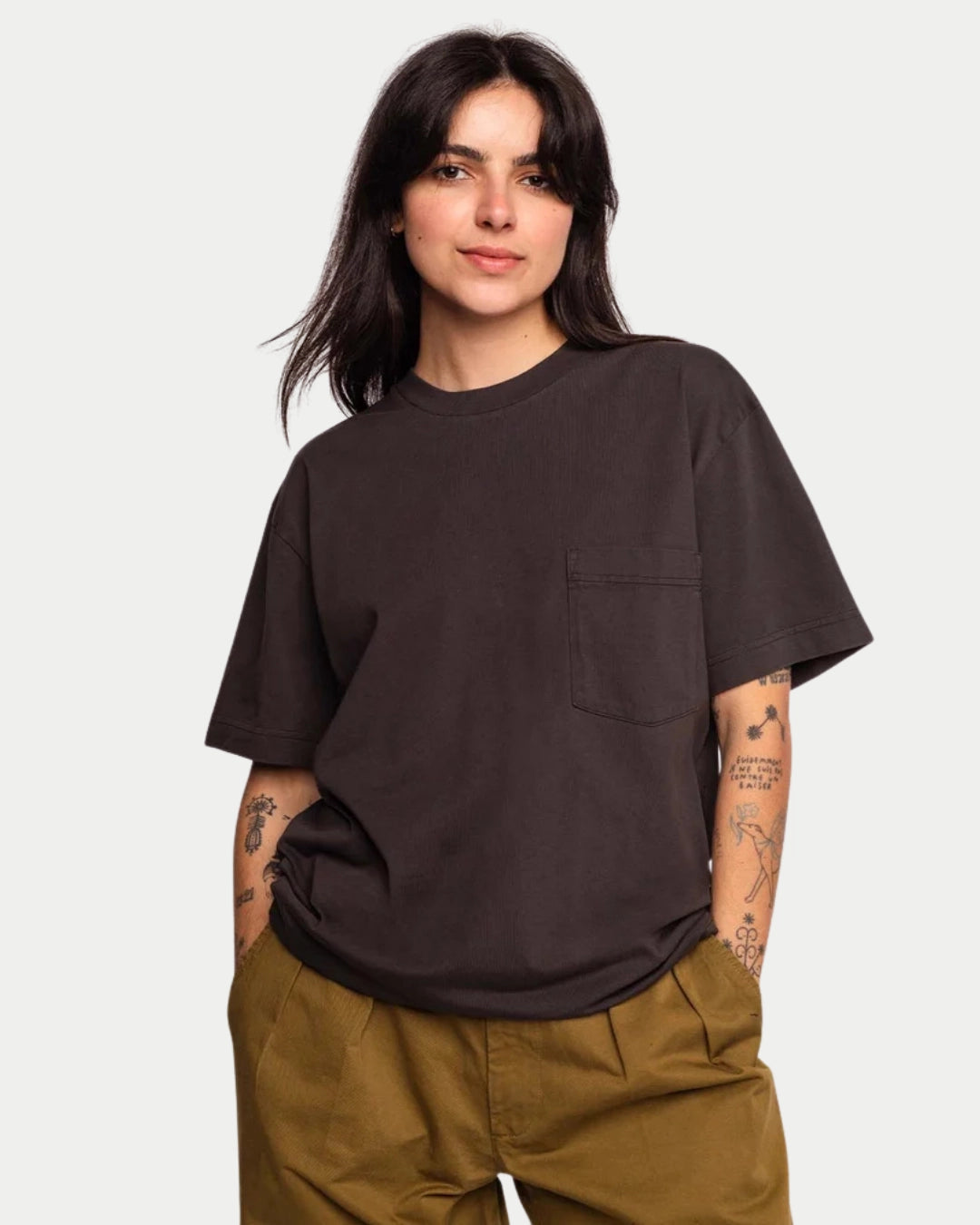 Olow T-shirt Cruising Carbon Black, Zwart t-shirt | Stuen Store Tilburg