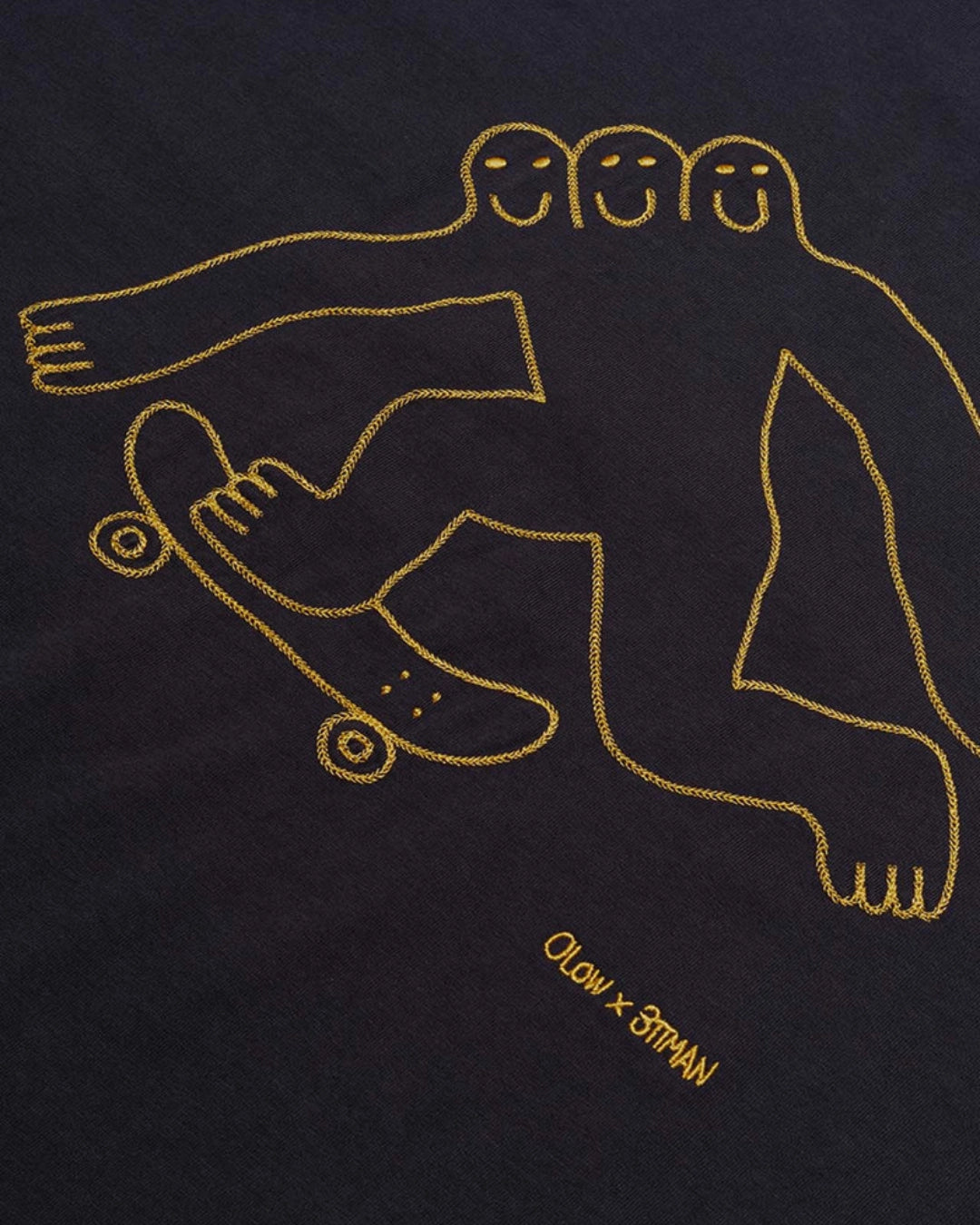 Olow T-shirt Cruising Carbon Black, Zwart t-shirt | Stuen Store Tilburg