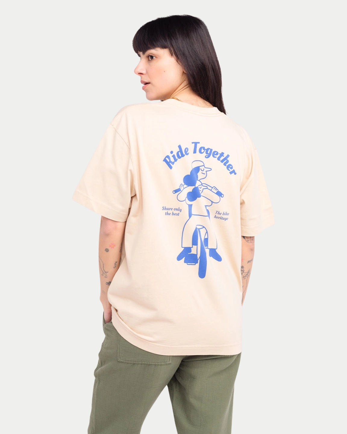 Olow T-shirt Heritage Creme - Stuen Store Tilburg | De beste herenkleding en -accessoires