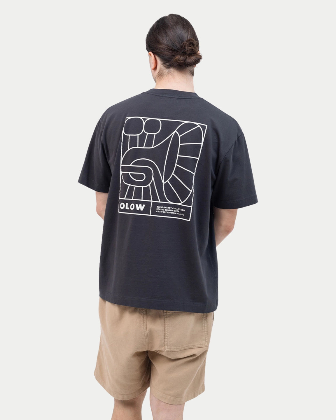 Olow T-shirt Jazzy Carbon Black - Stuen Store Tilburg | De beste herenkleding en -accessoires