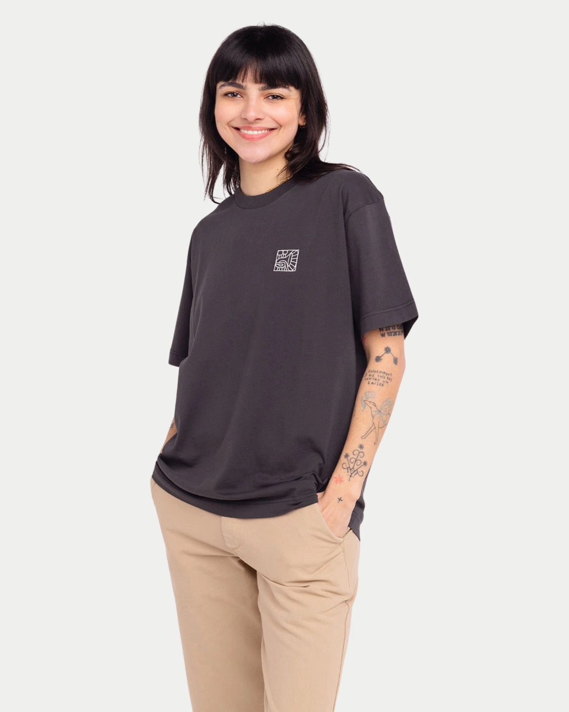 Olow T-shirt Jazzy Carbon Black - Stuen Store Tilburg | De beste herenkleding en -accessoires