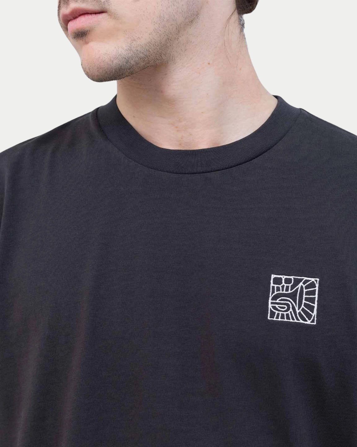 Olow T-shirt Jazzy Carbon Black - Stuen Store Tilburg | De beste herenkleding en -accessoires