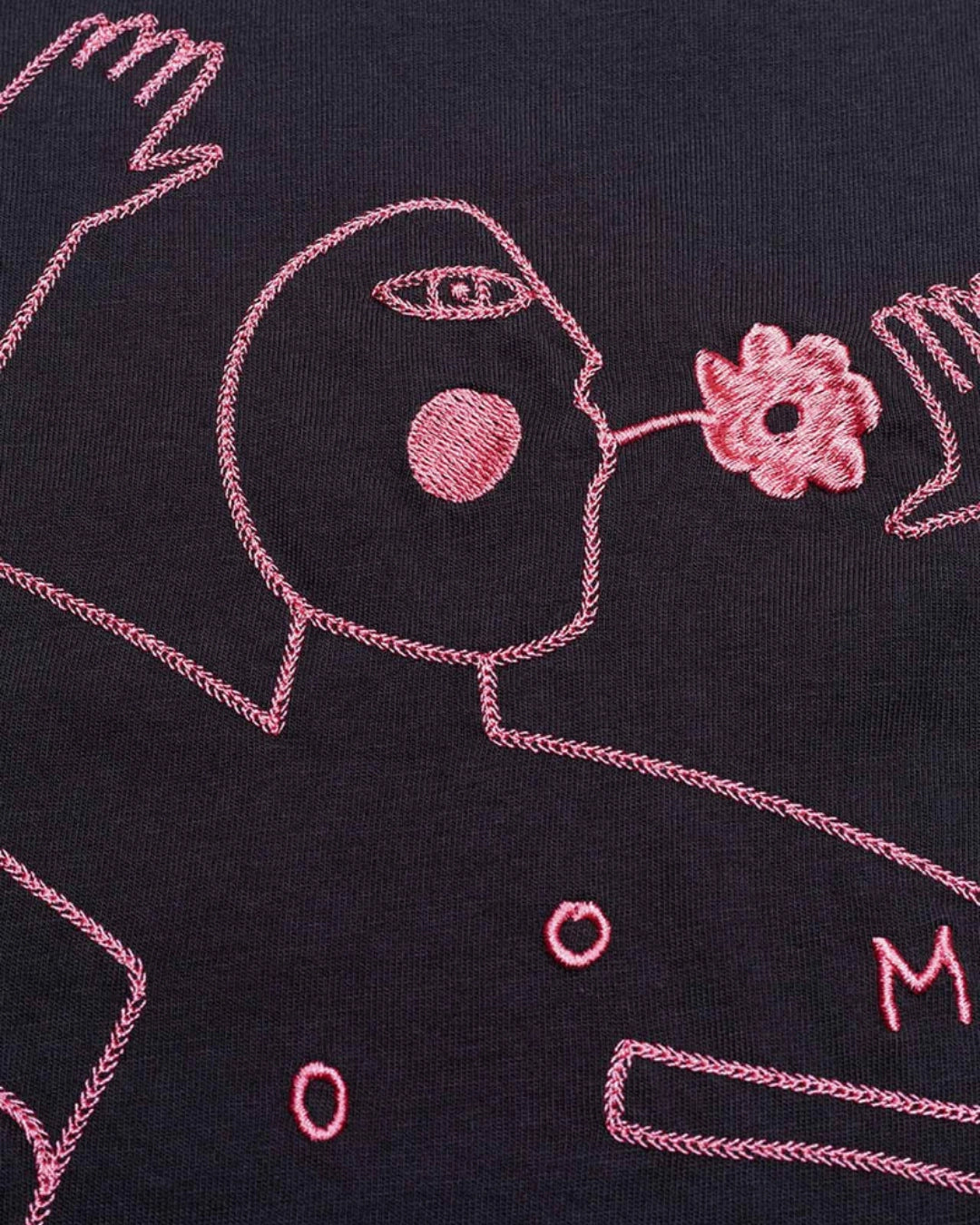 Olow T-shirt Let Go Carbon Black, Zwart t-shirt | Stuen Store Tilburg