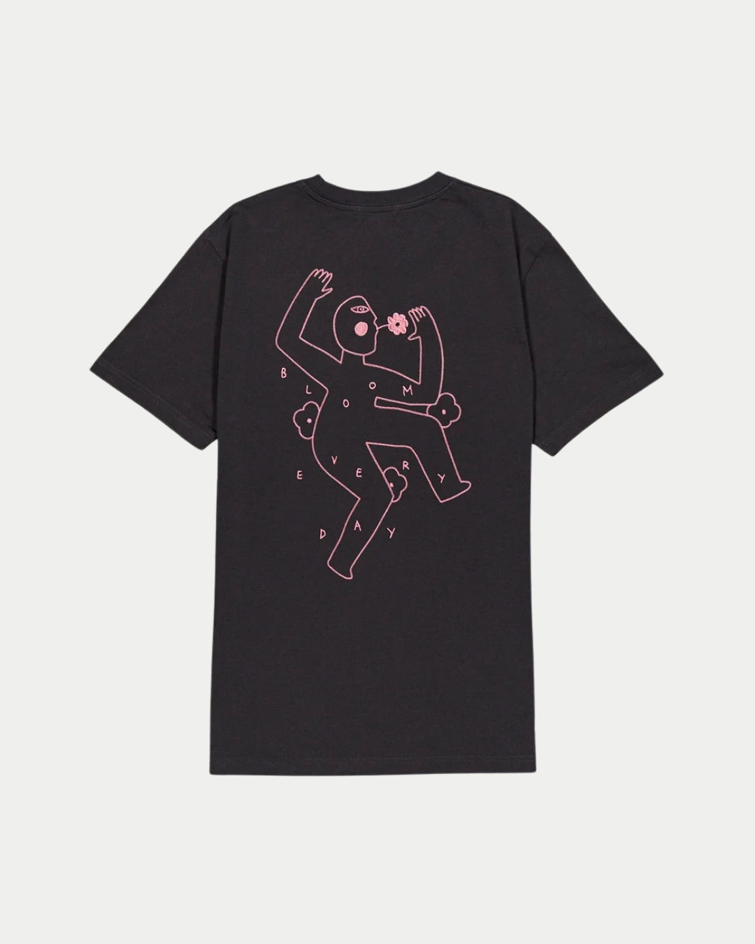 Olow T-shirt Let Go Carbon Black, Zwart t-shirt | Stuen Store Tilburg