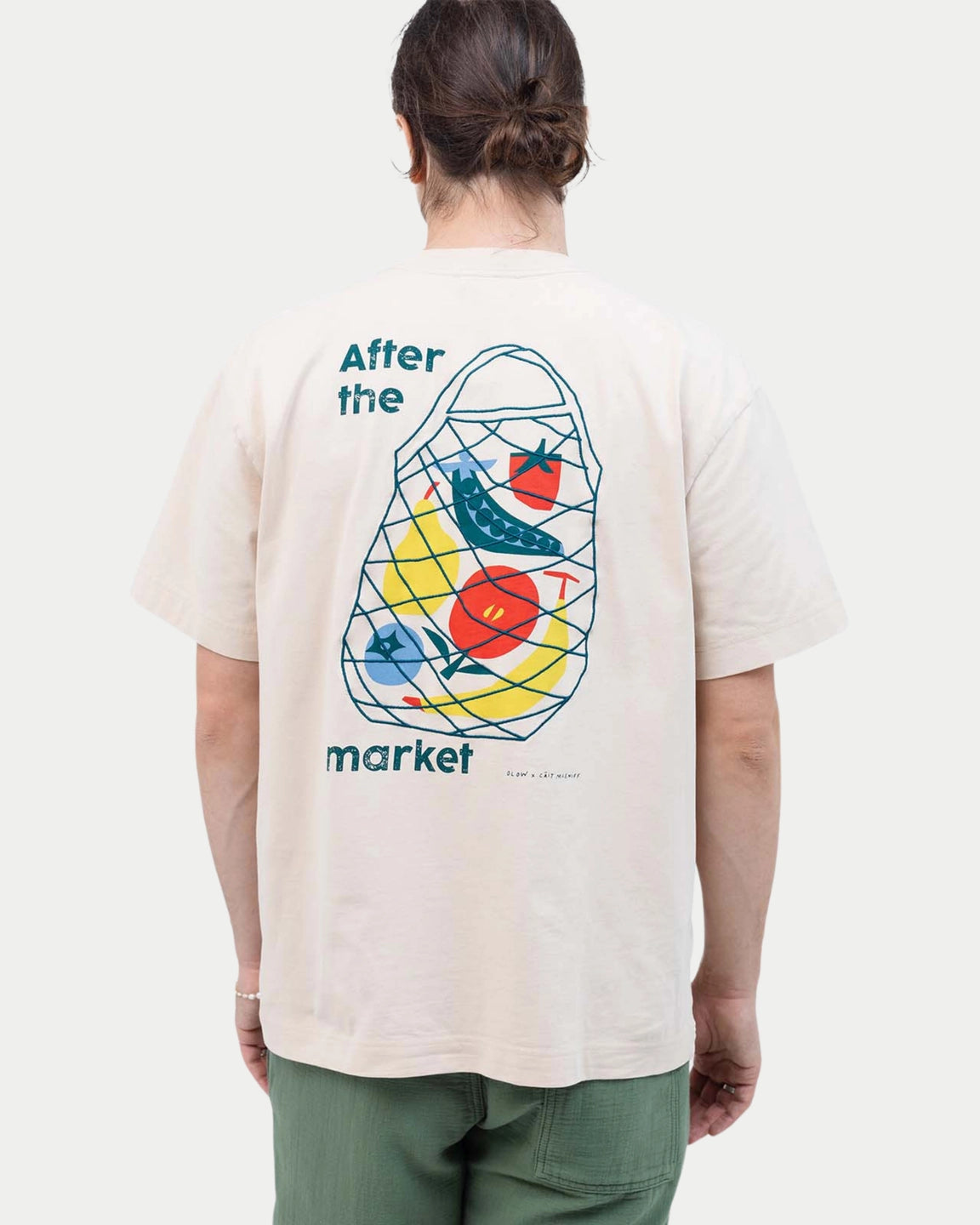 Olow T-shirt Meshbag Creme - Stuen Store Tilburg | De beste herenkleding en -accessoires