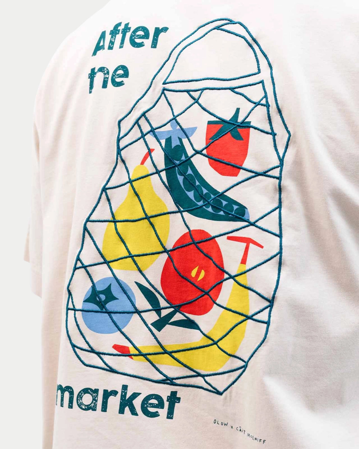 Olow T-shirt Meshbag Creme - Stuen Store Tilburg | De beste herenkleding en -accessoires