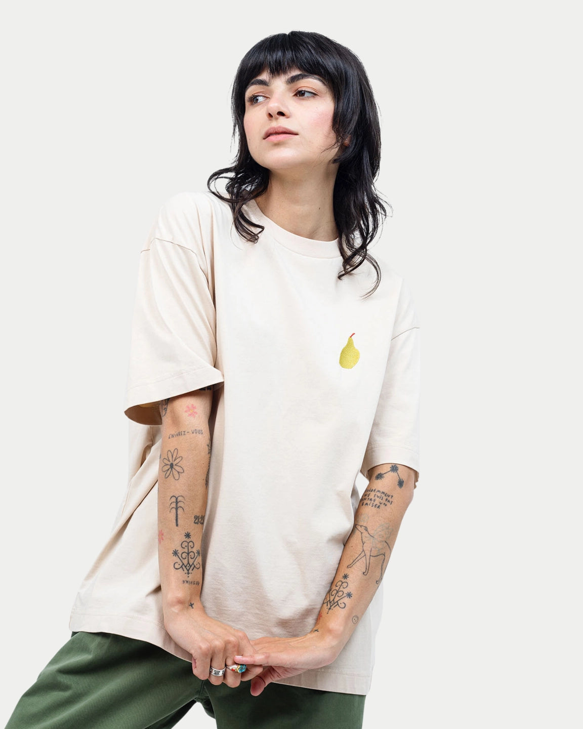 Olow T-shirt Meshbag Creme - Stuen Store Tilburg | De beste herenkleding en -accessoires