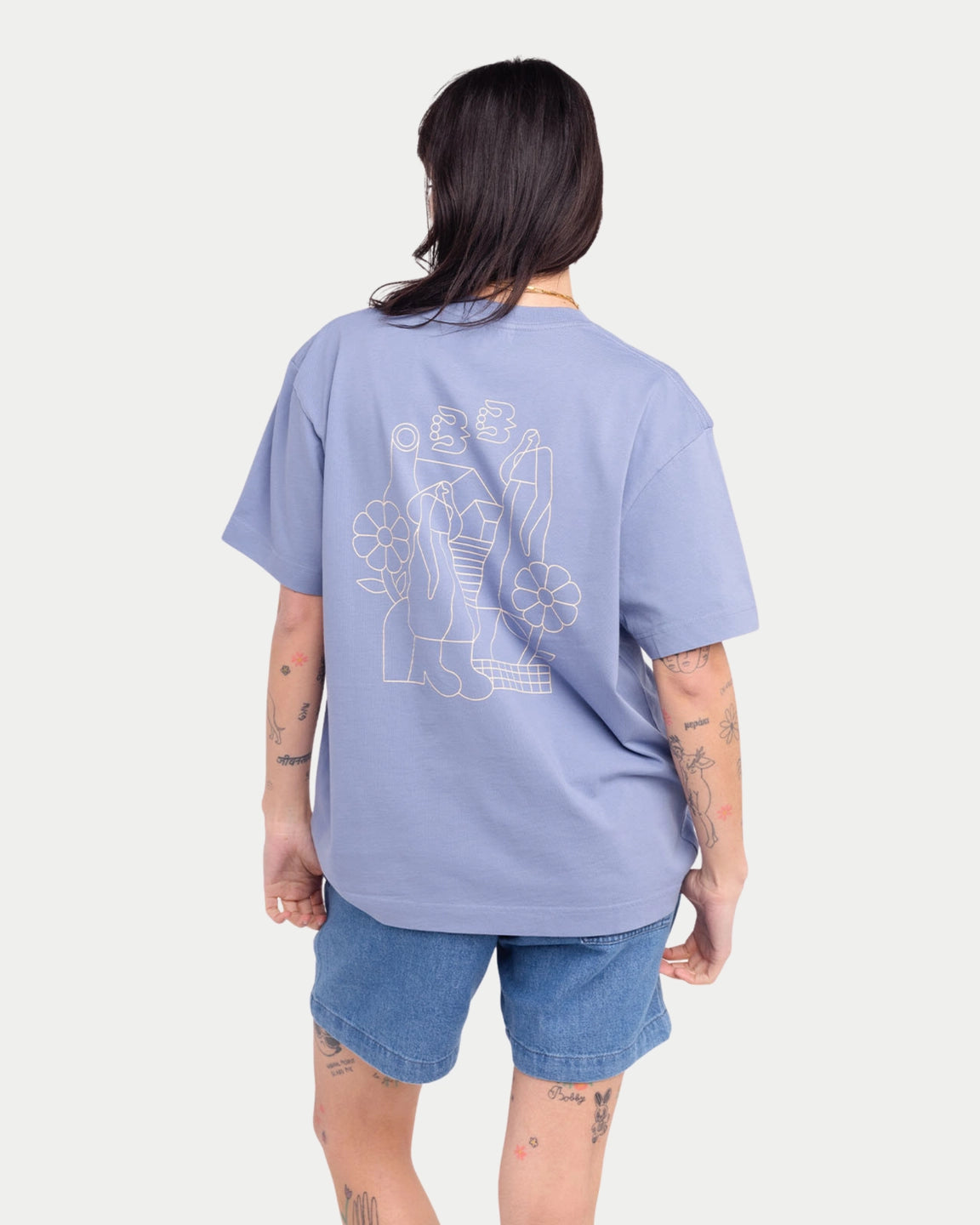 Olow T-shirt Simple Life Blue - Stuen Store Tilburg | De beste herenkleding en -accessoires